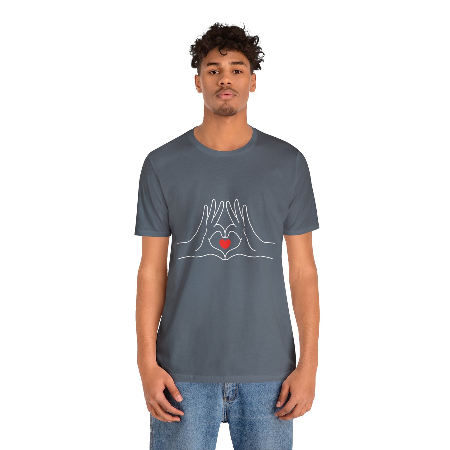 Love Hands Jersey Short Sleeve Tee