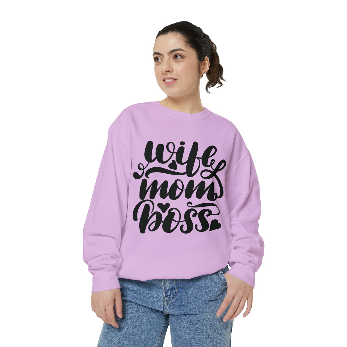 Wife, Mom, Boss  Sweatshirt