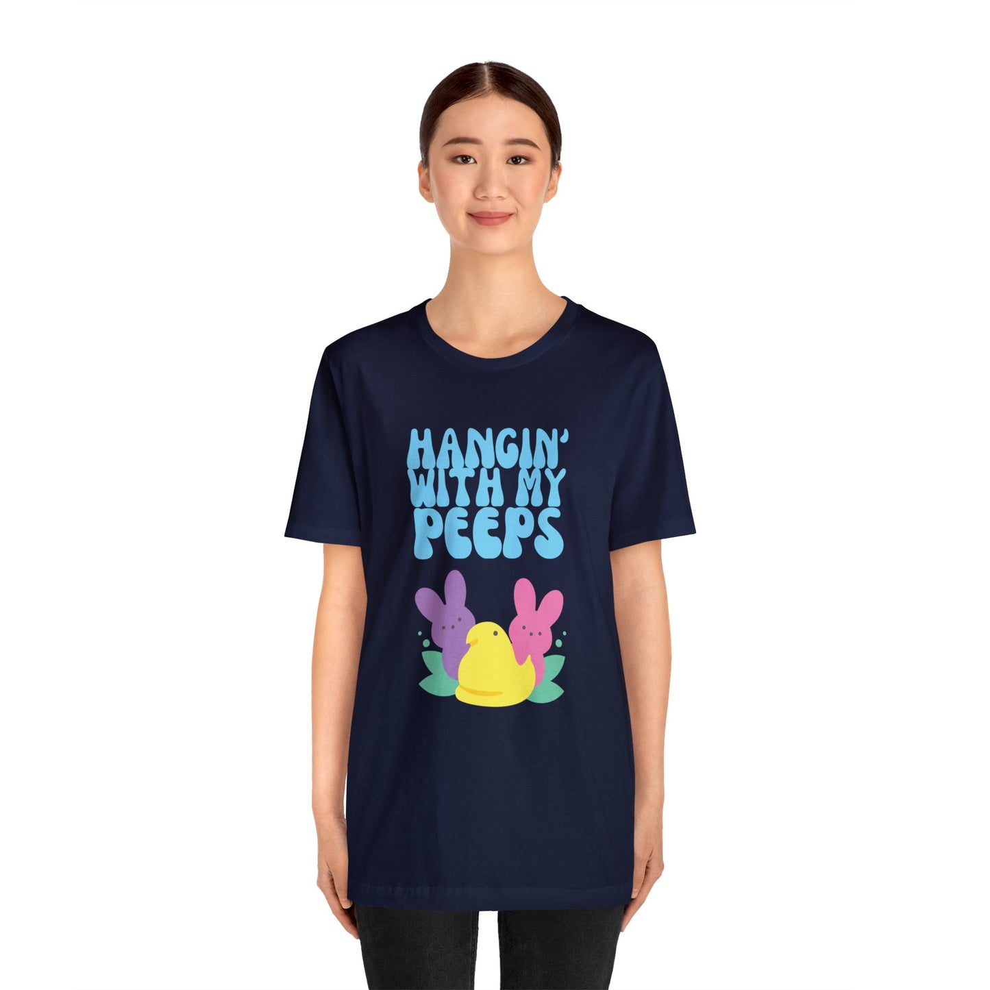 Hanging with My Peeps Jersey Short Sleeve Tee