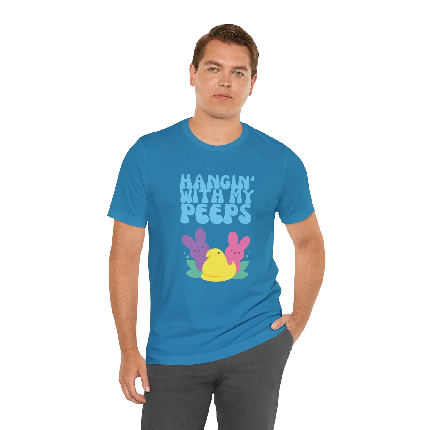Hanging with My Peeps Jersey Short Sleeve Tee