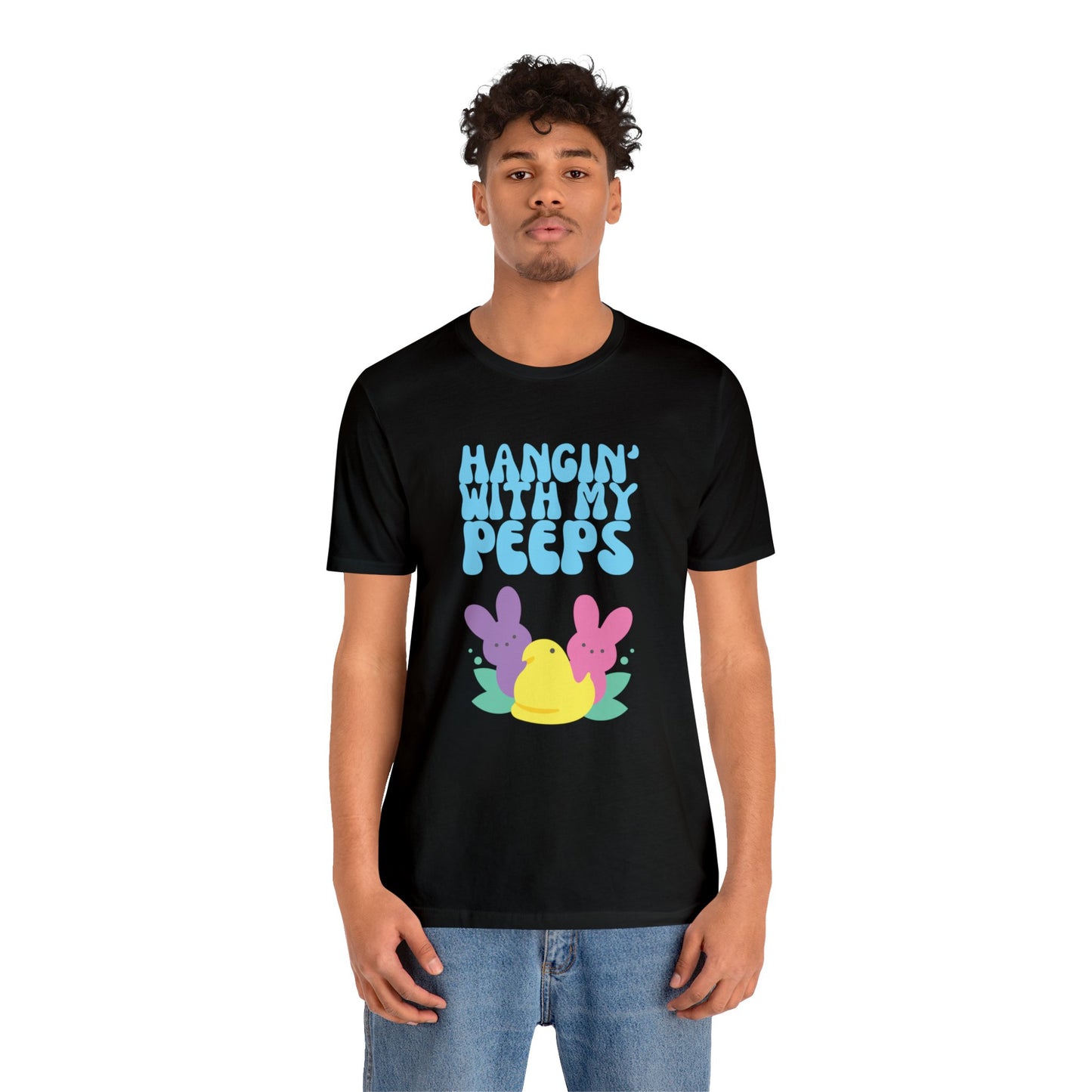 Hanging with My Peeps Jersey Short Sleeve Tee