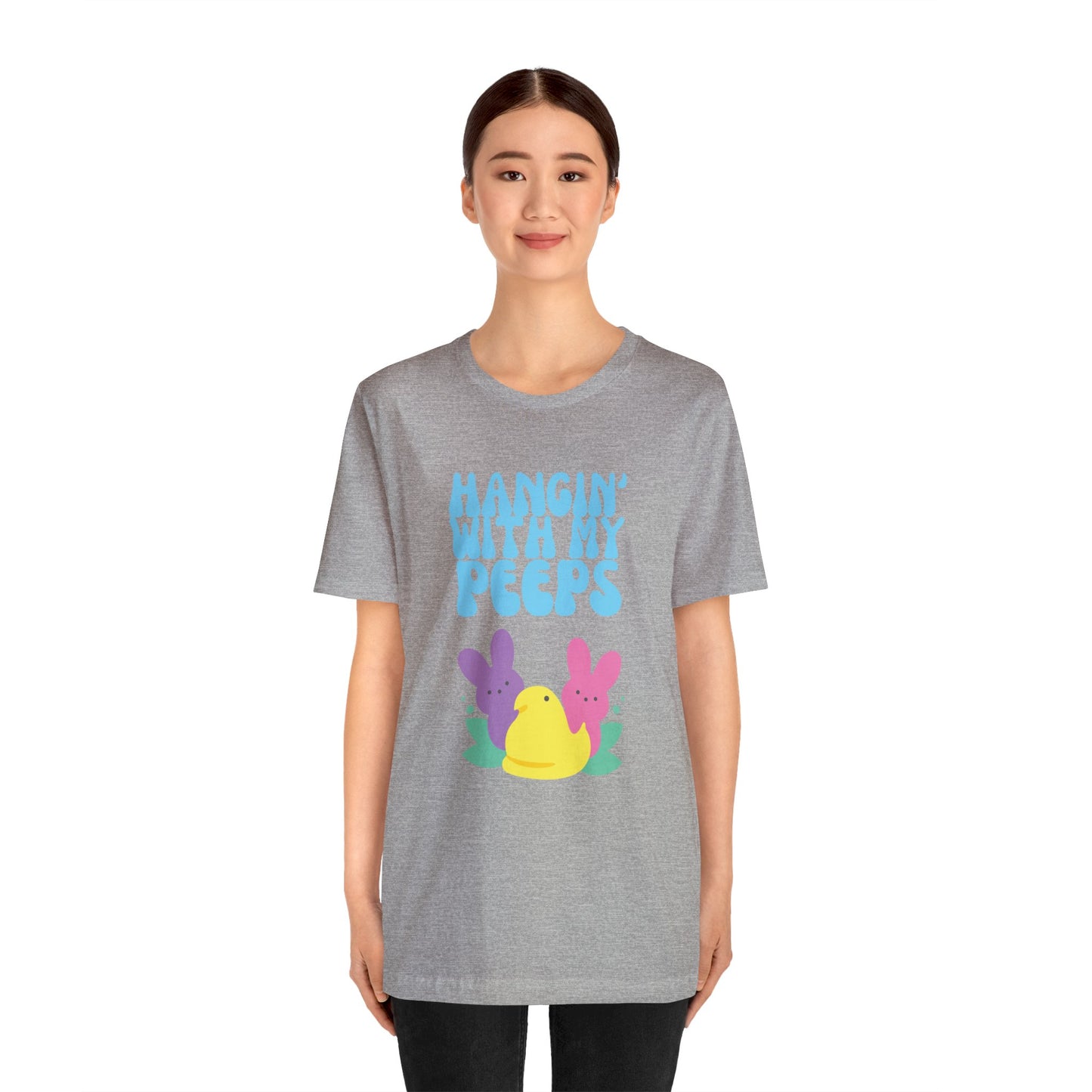 Hanging with My Peeps Jersey Short Sleeve Tee