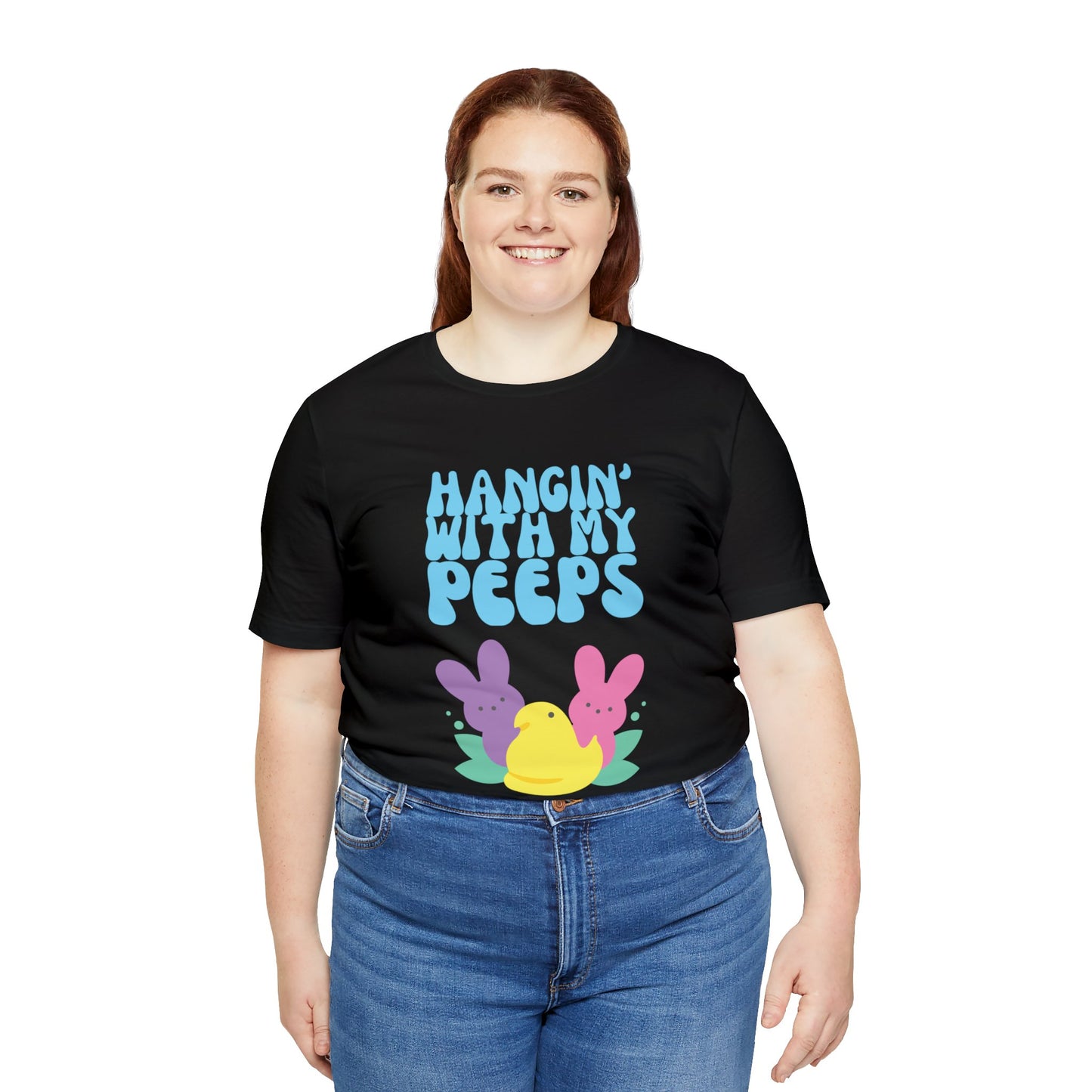 Hanging with My Peeps Jersey Short Sleeve Tee