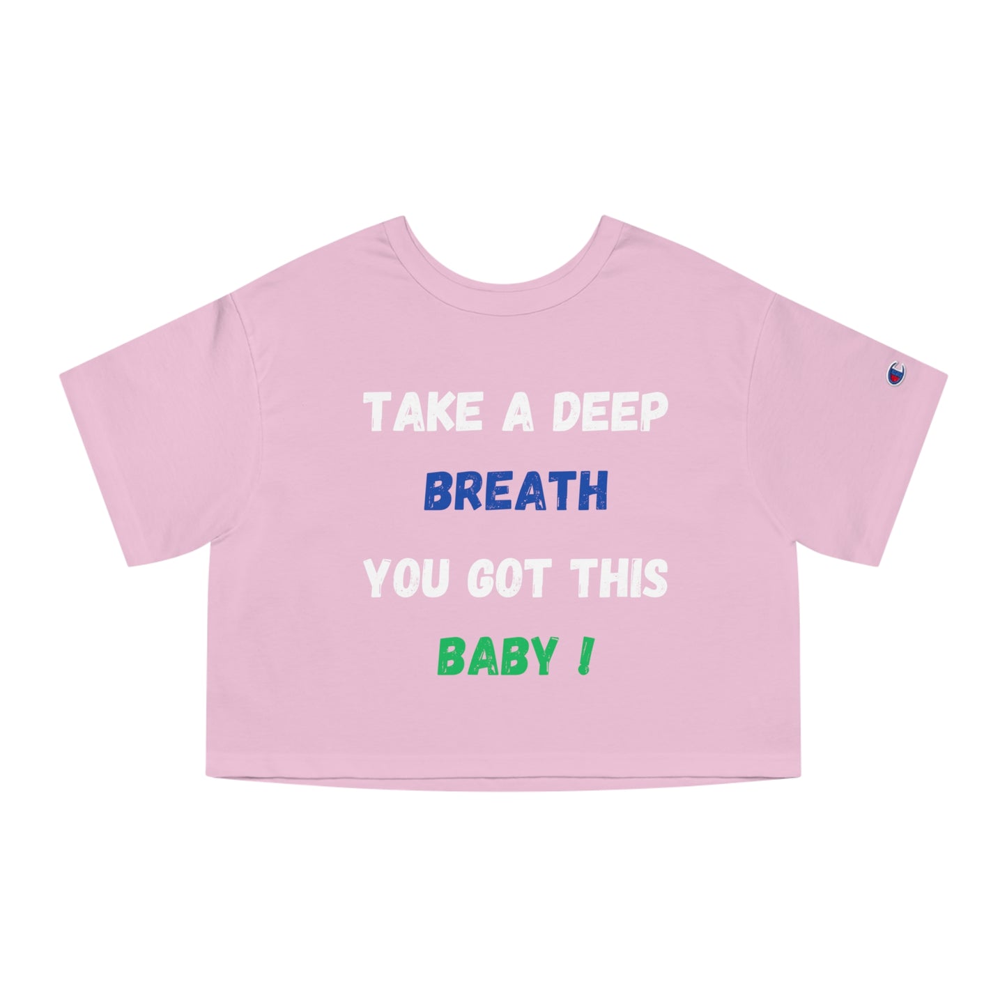 Take a Breath Cropped T-Shirt