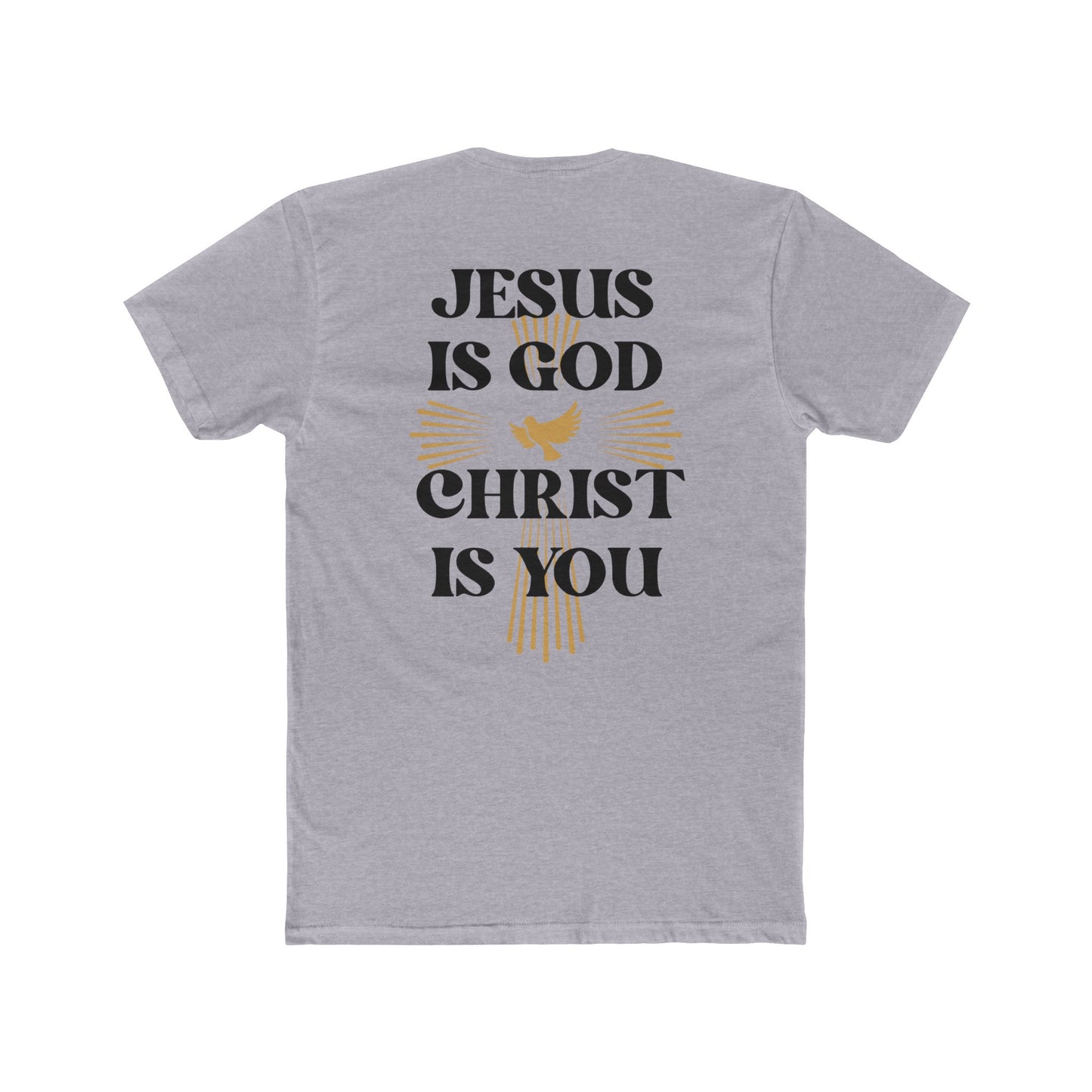 Jesus is GOD Unisex Cotton Crew Tee