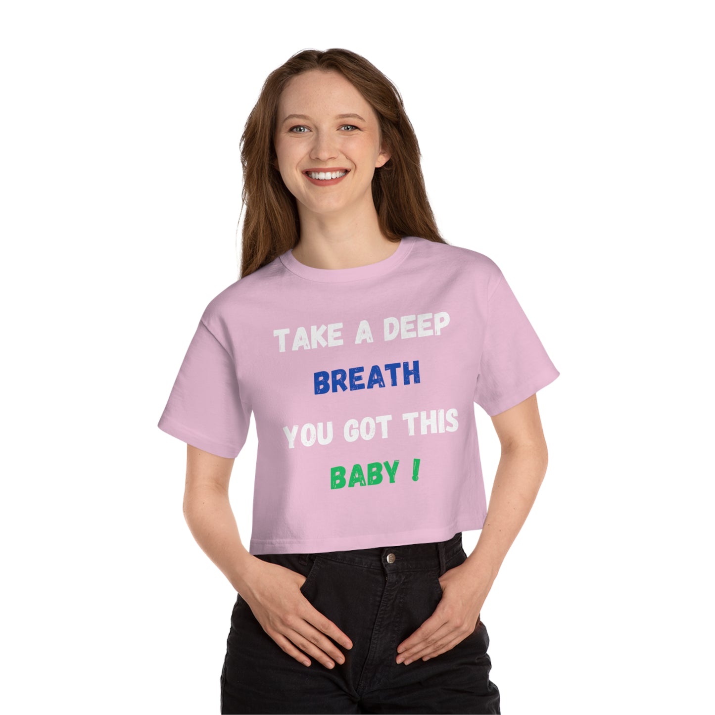 Take a Breath Cropped T-Shirt