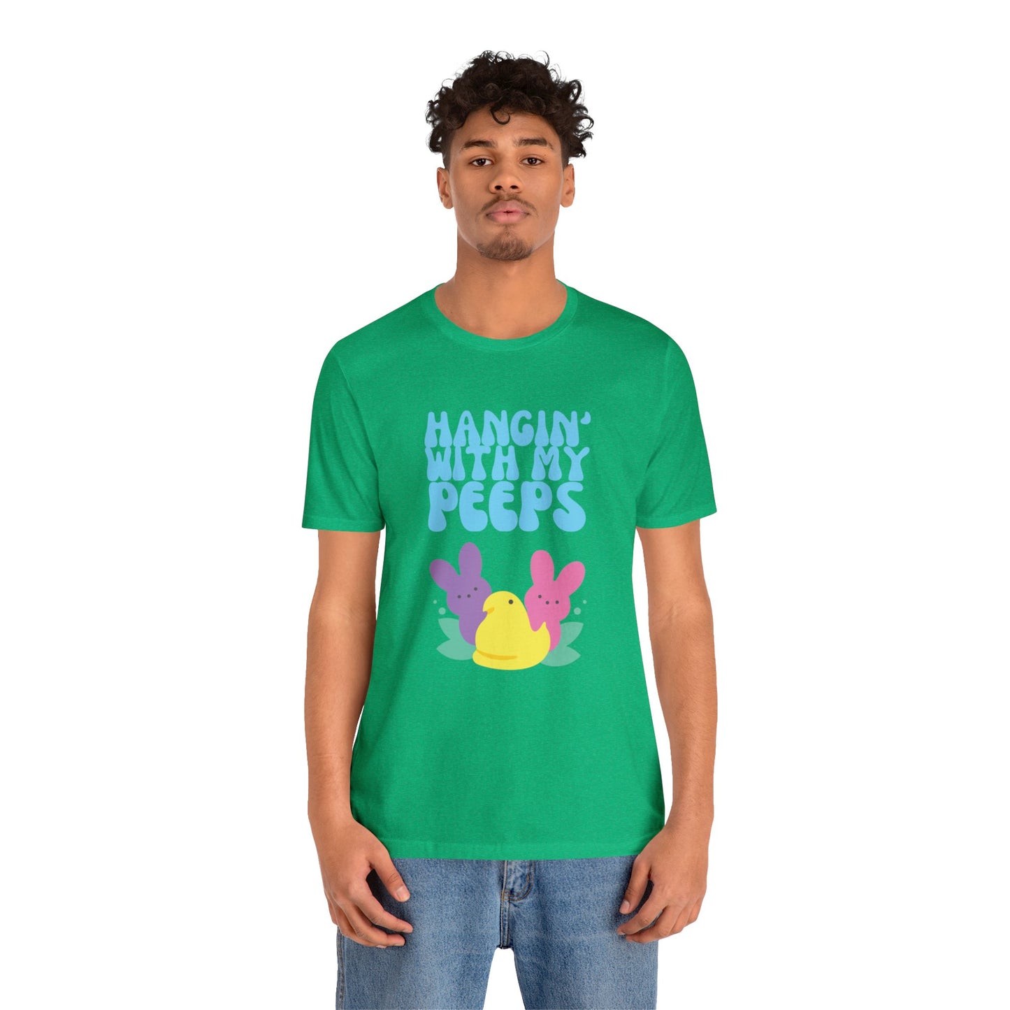Hanging with My Peeps Jersey Short Sleeve Tee