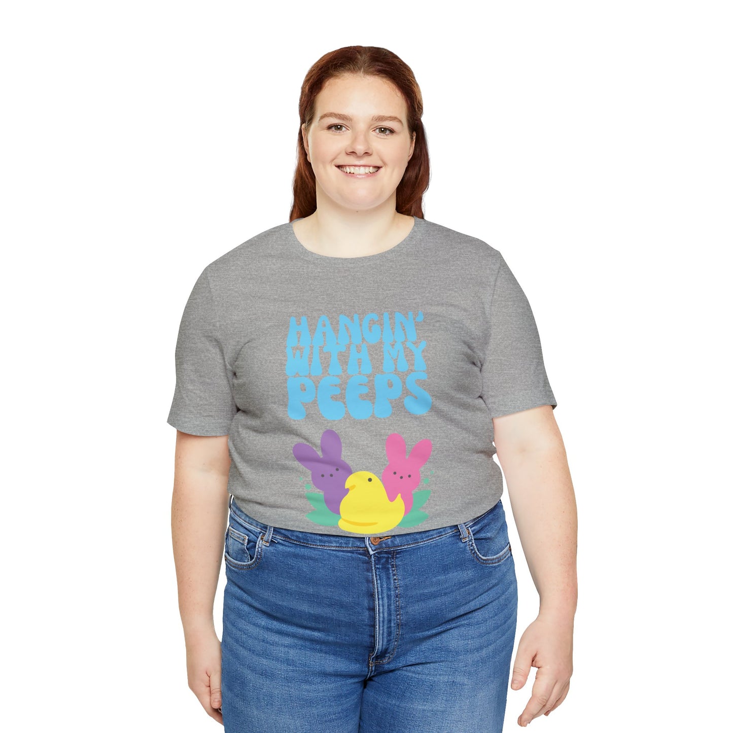Hanging with My Peeps Jersey Short Sleeve Tee