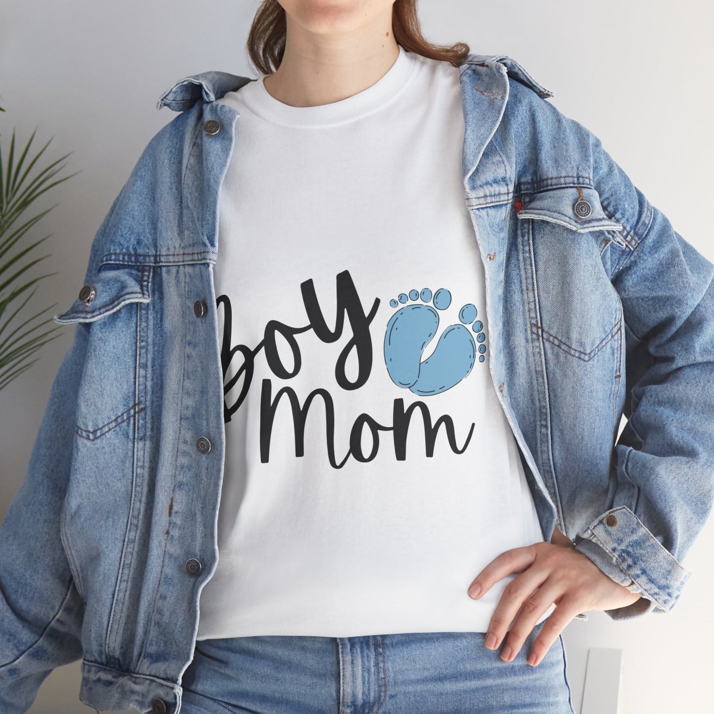 Boy Mom Cotton Tee