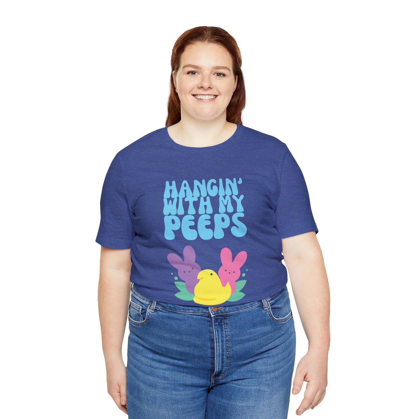 Hanging with My Peeps Jersey Short Sleeve Tee