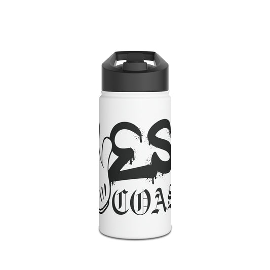 West Coast Stainless Steel Water Bottle, Standard Lid