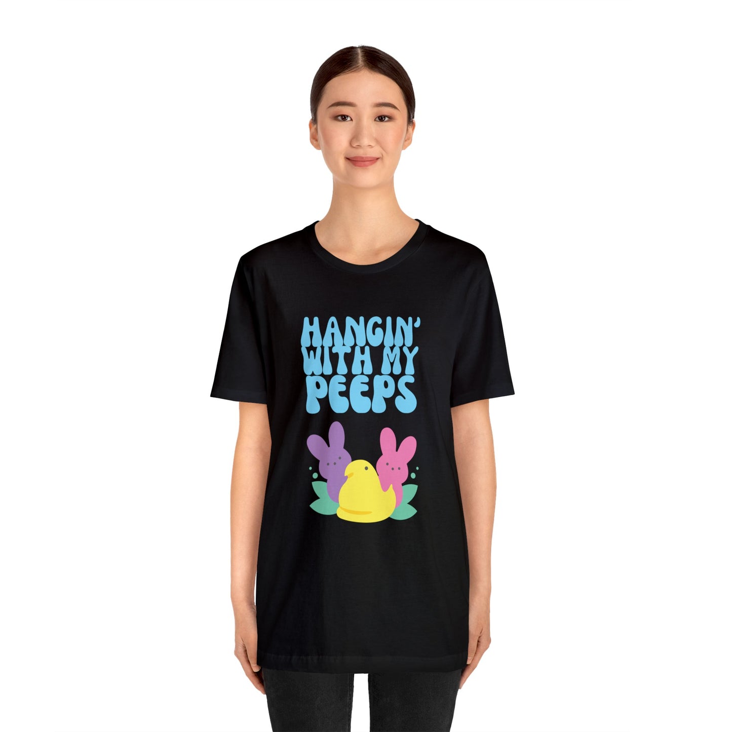 Hanging with My Peeps Jersey Short Sleeve Tee