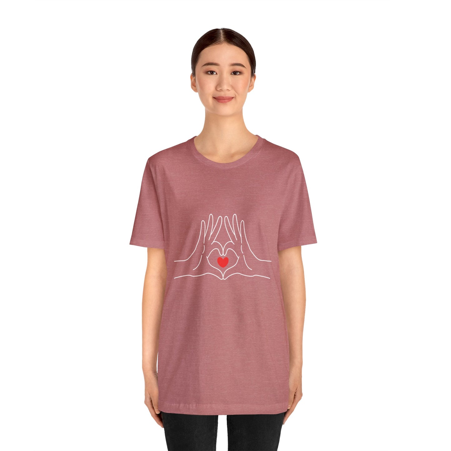 Love Hands Jersey Short Sleeve Tee