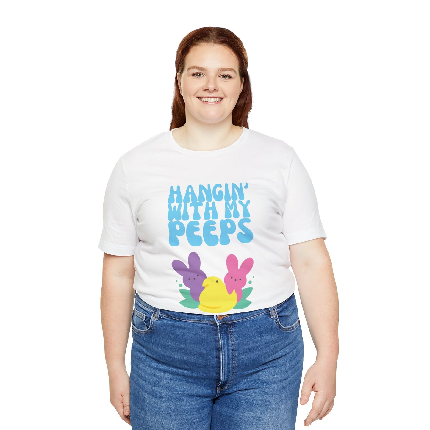 Hanging with My Peeps Jersey Short Sleeve Tee