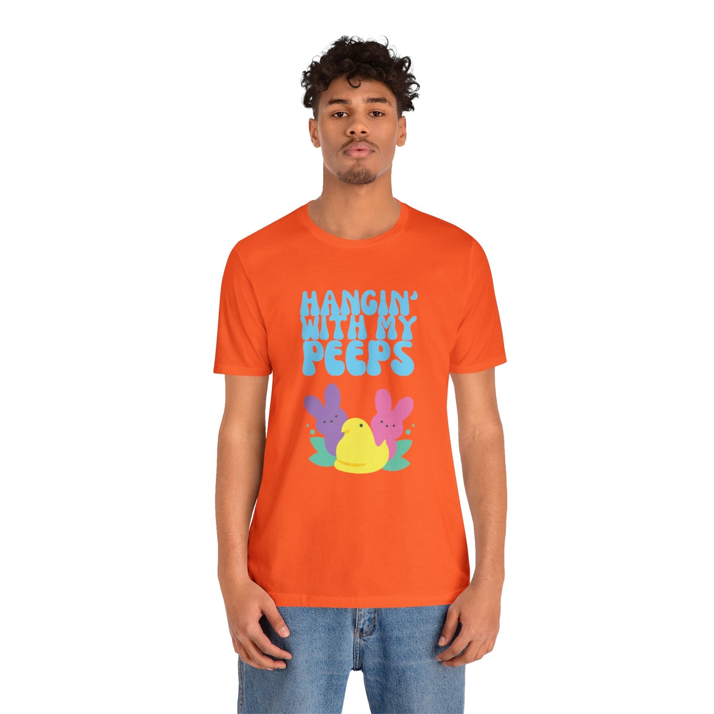 Hanging with My Peeps Jersey Short Sleeve Tee