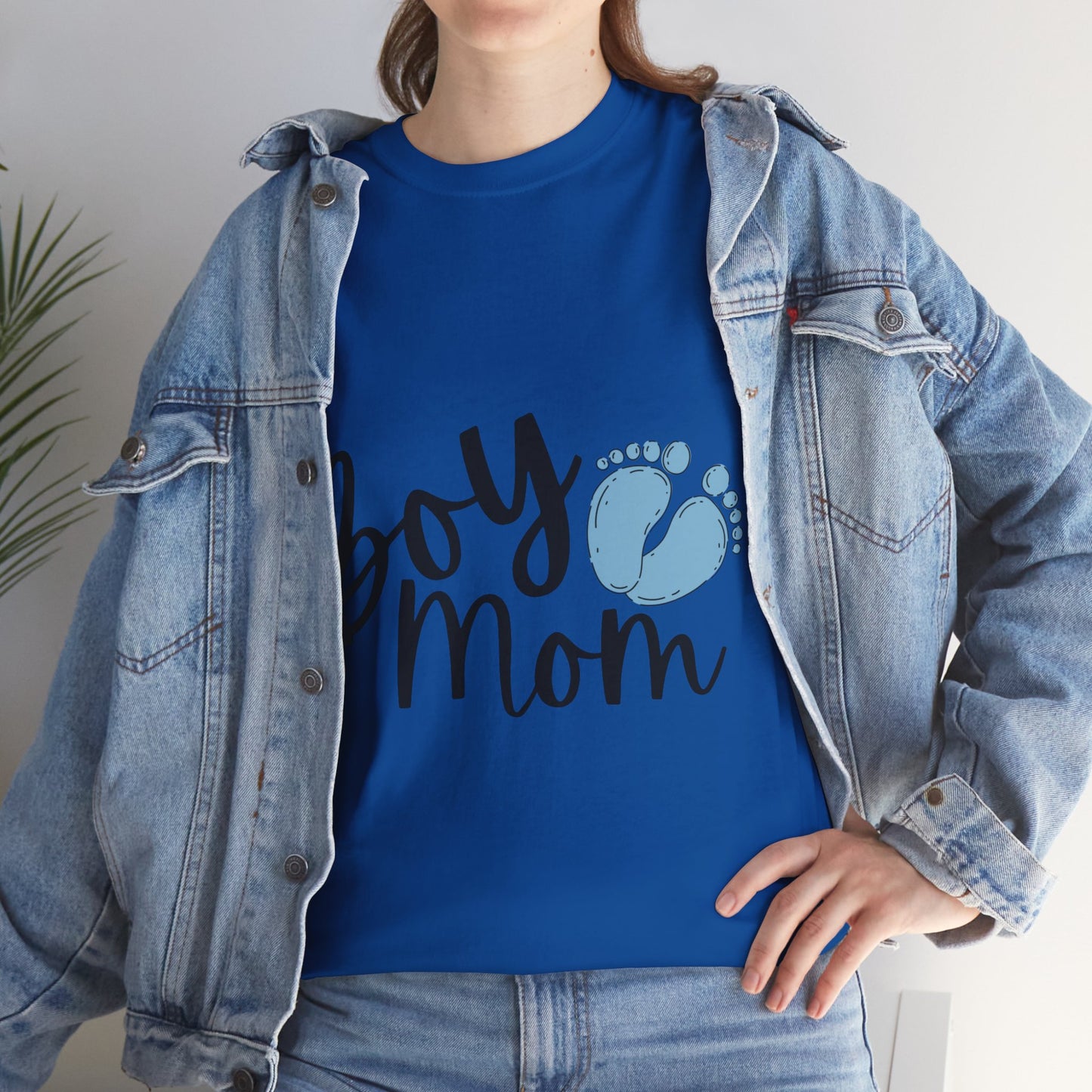 Boy Mom Cotton Tee