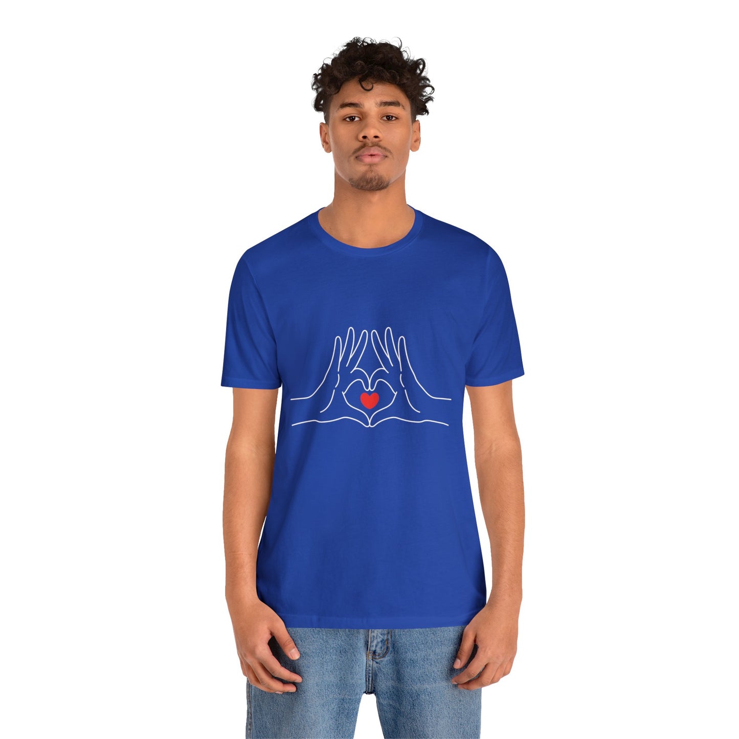 Love Hands Jersey Short Sleeve Tee
