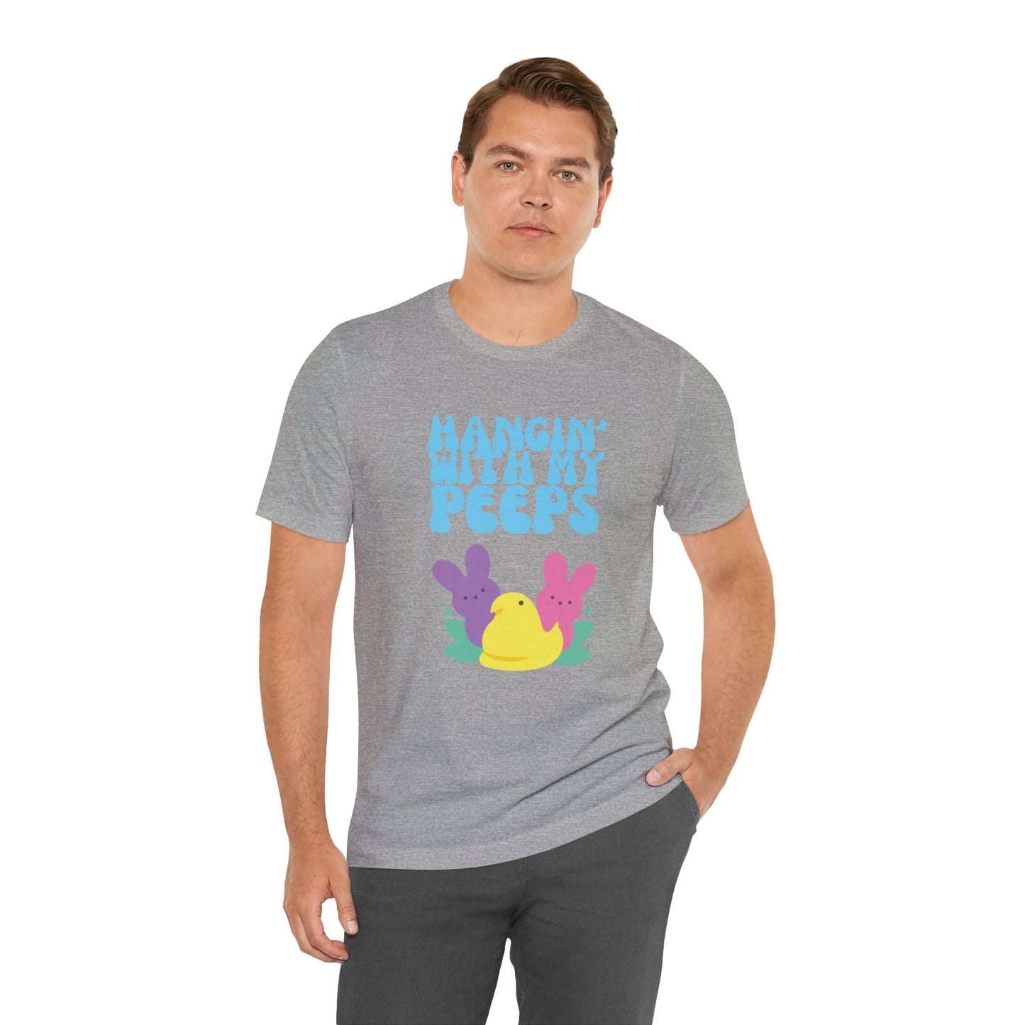 Hanging with My Peeps Jersey Short Sleeve Tee