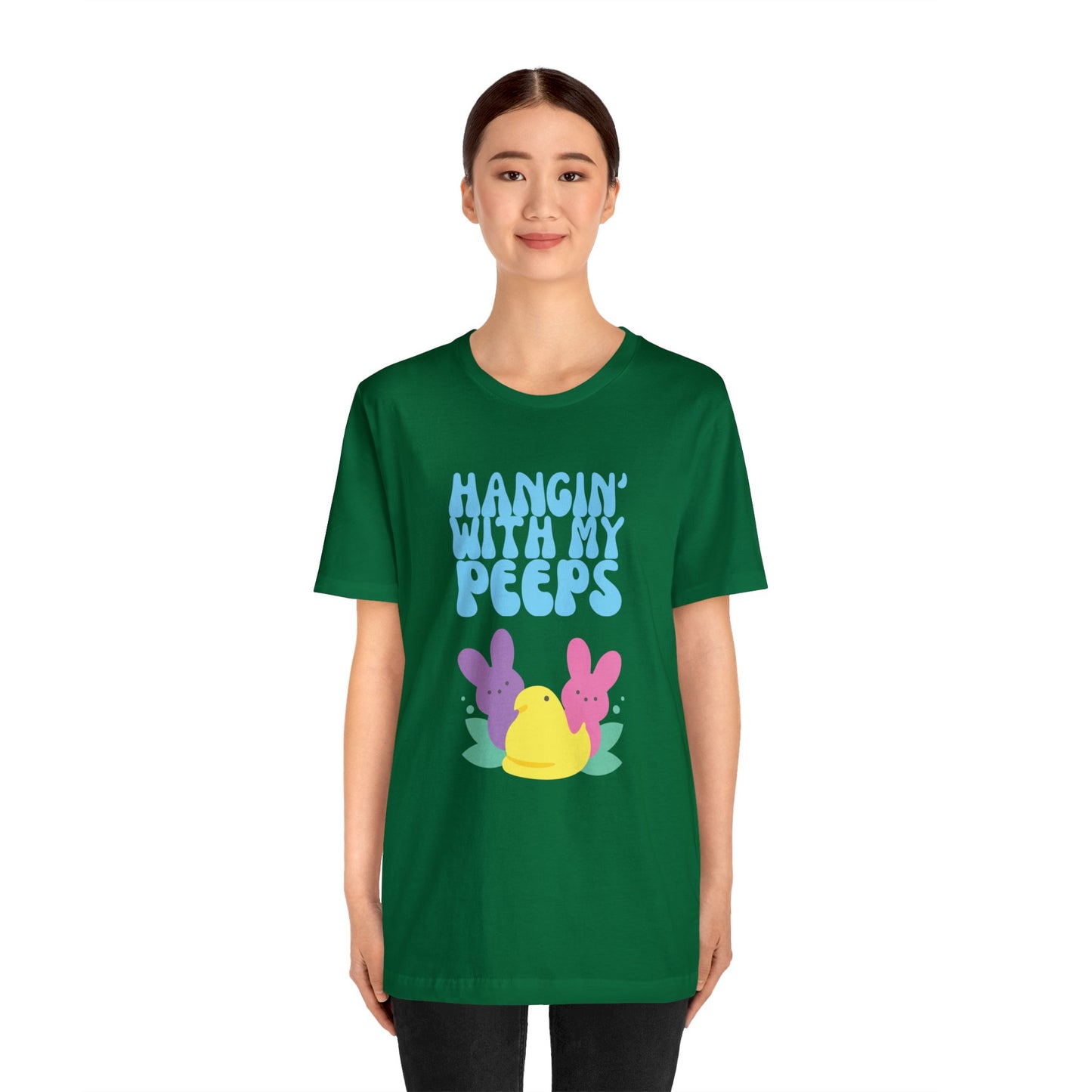 Hanging with My Peeps Jersey Short Sleeve Tee