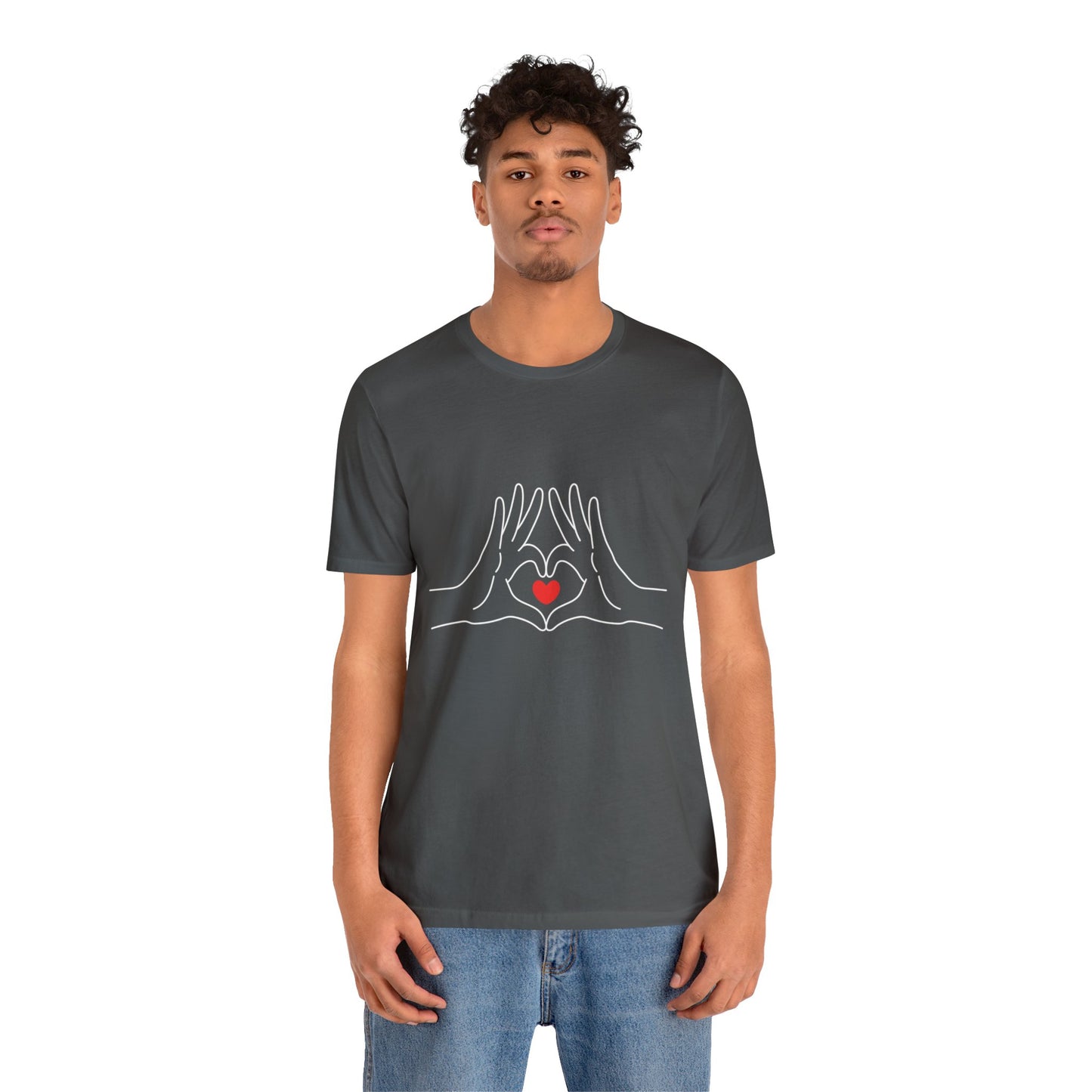 Love Hands Jersey Short Sleeve Tee