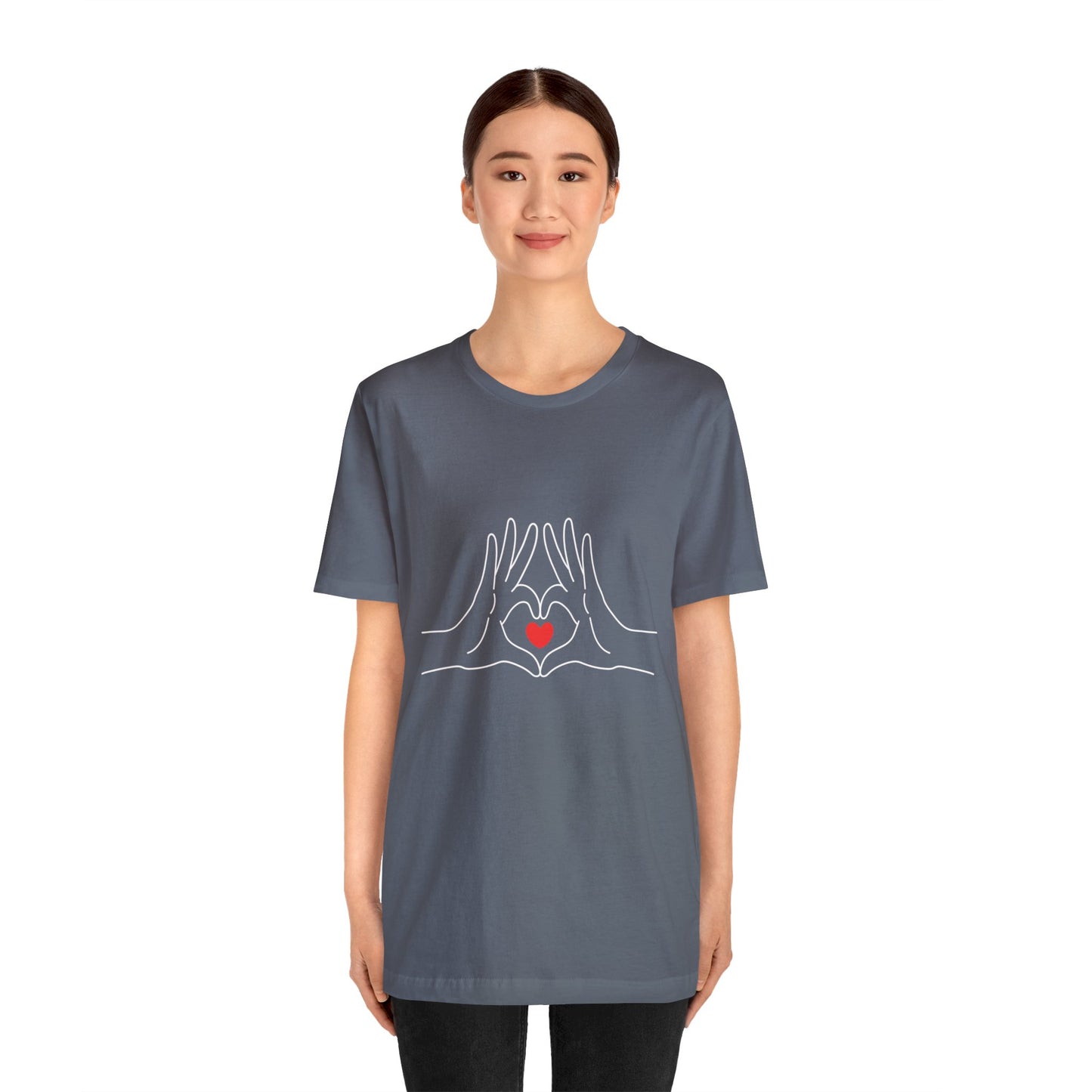 Love Hands Jersey Short Sleeve Tee