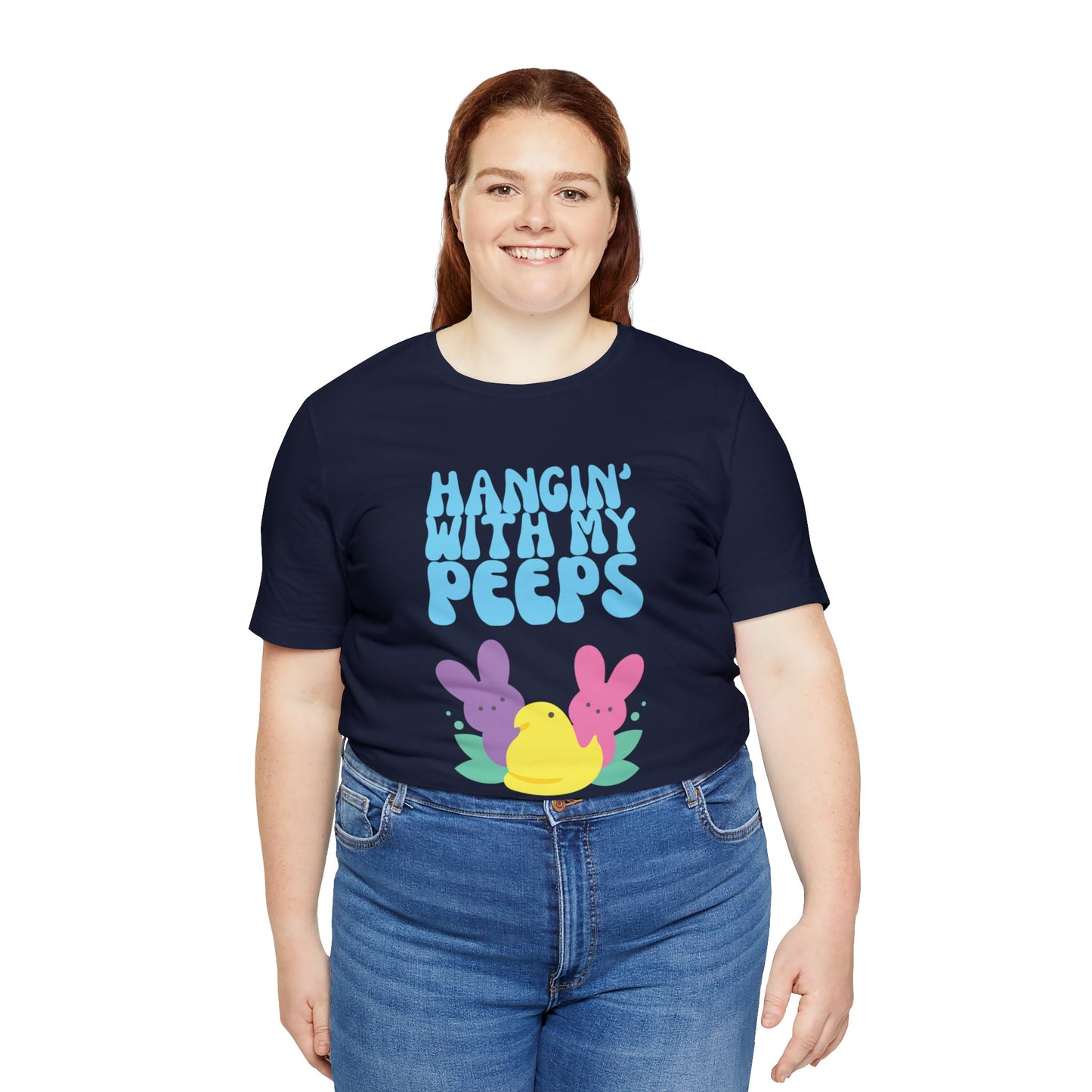 Hanging with My Peeps Jersey Short Sleeve Tee