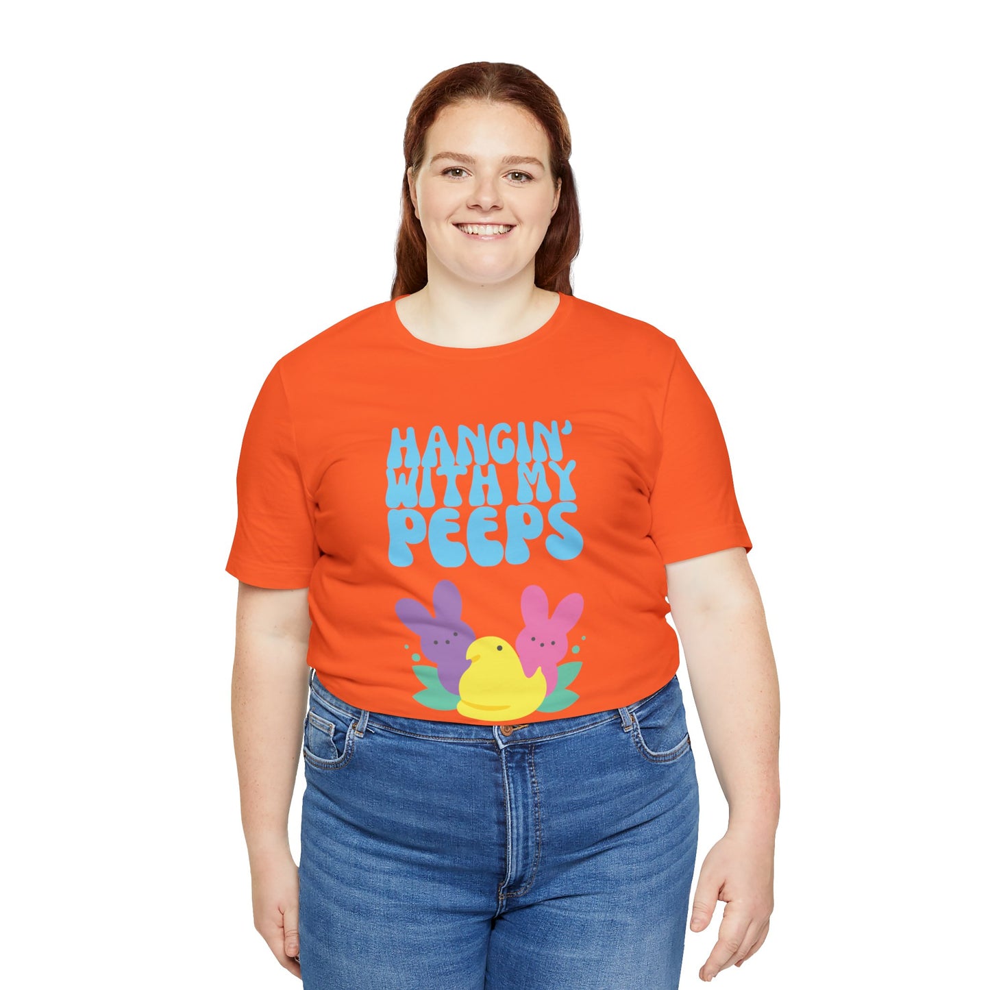 Hanging with My Peeps Jersey Short Sleeve Tee