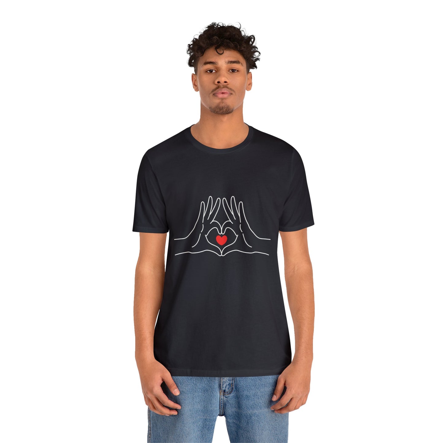 Love Hands Jersey Short Sleeve Tee