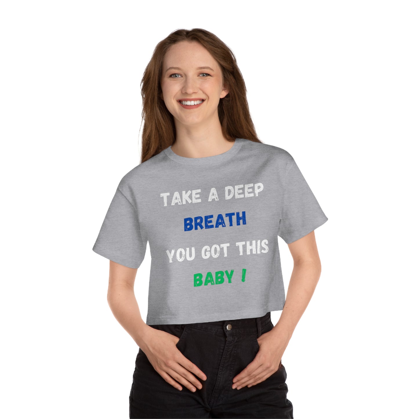 Take a Breath Cropped T-Shirt