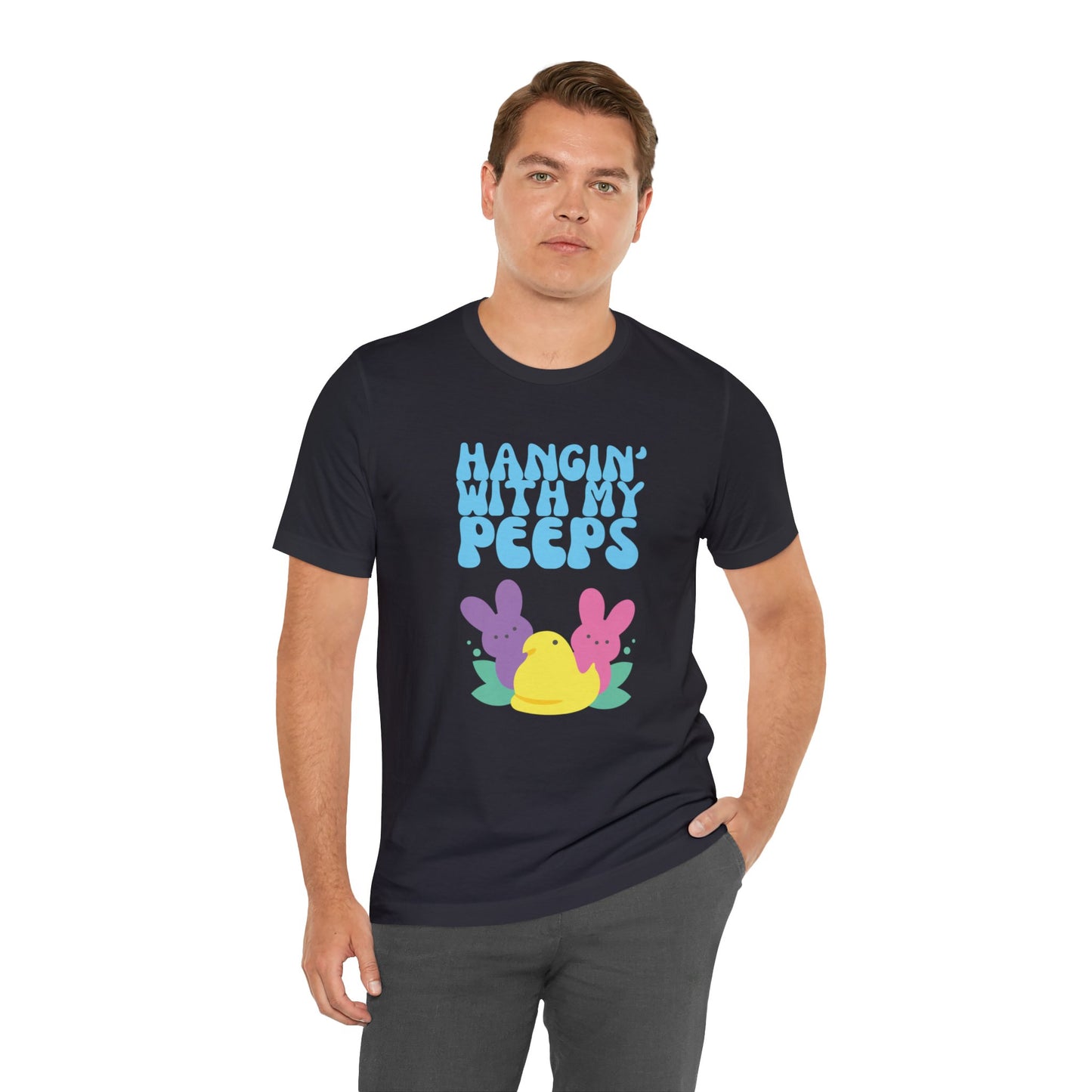 Hanging with My Peeps Jersey Short Sleeve Tee