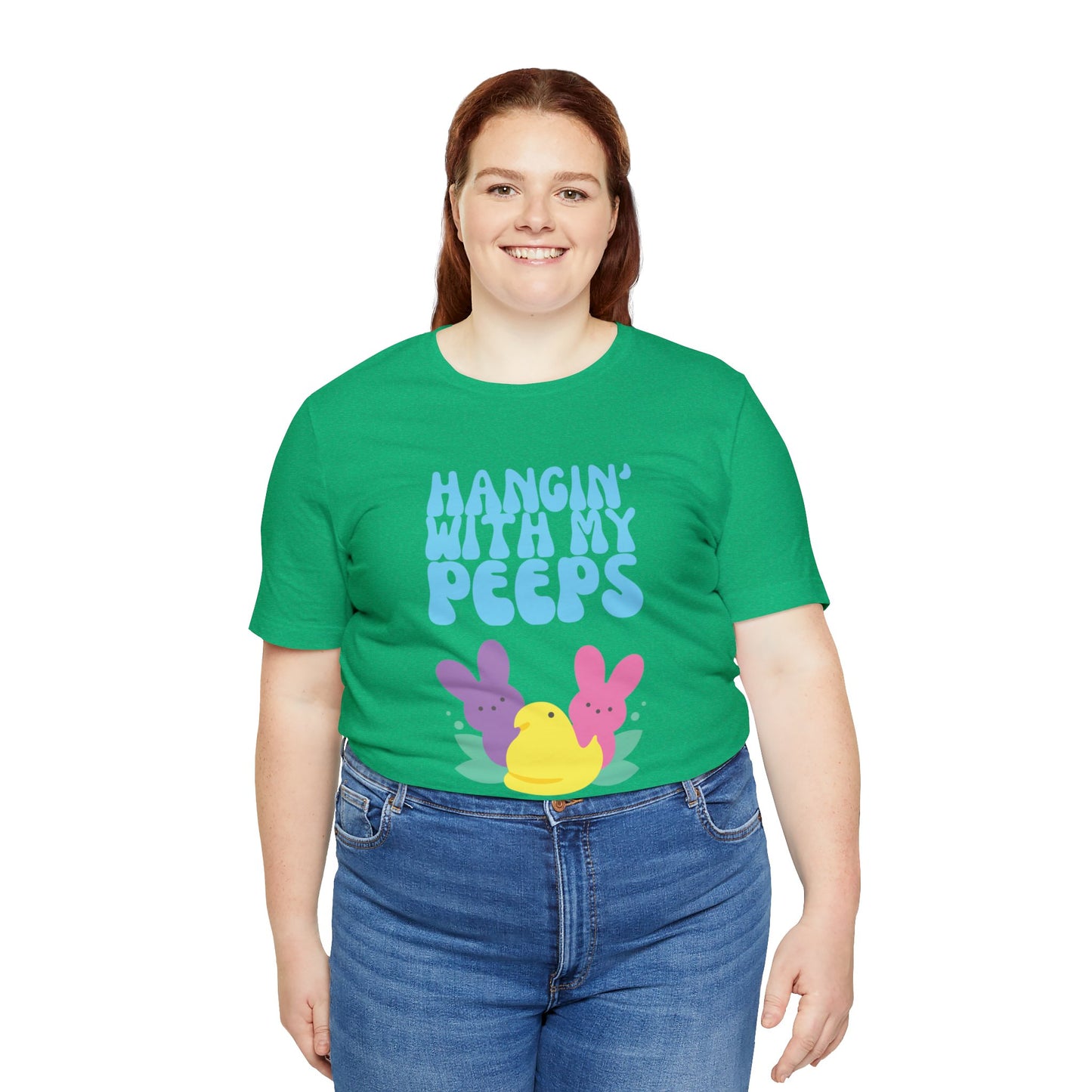 Hanging with My Peeps Jersey Short Sleeve Tee