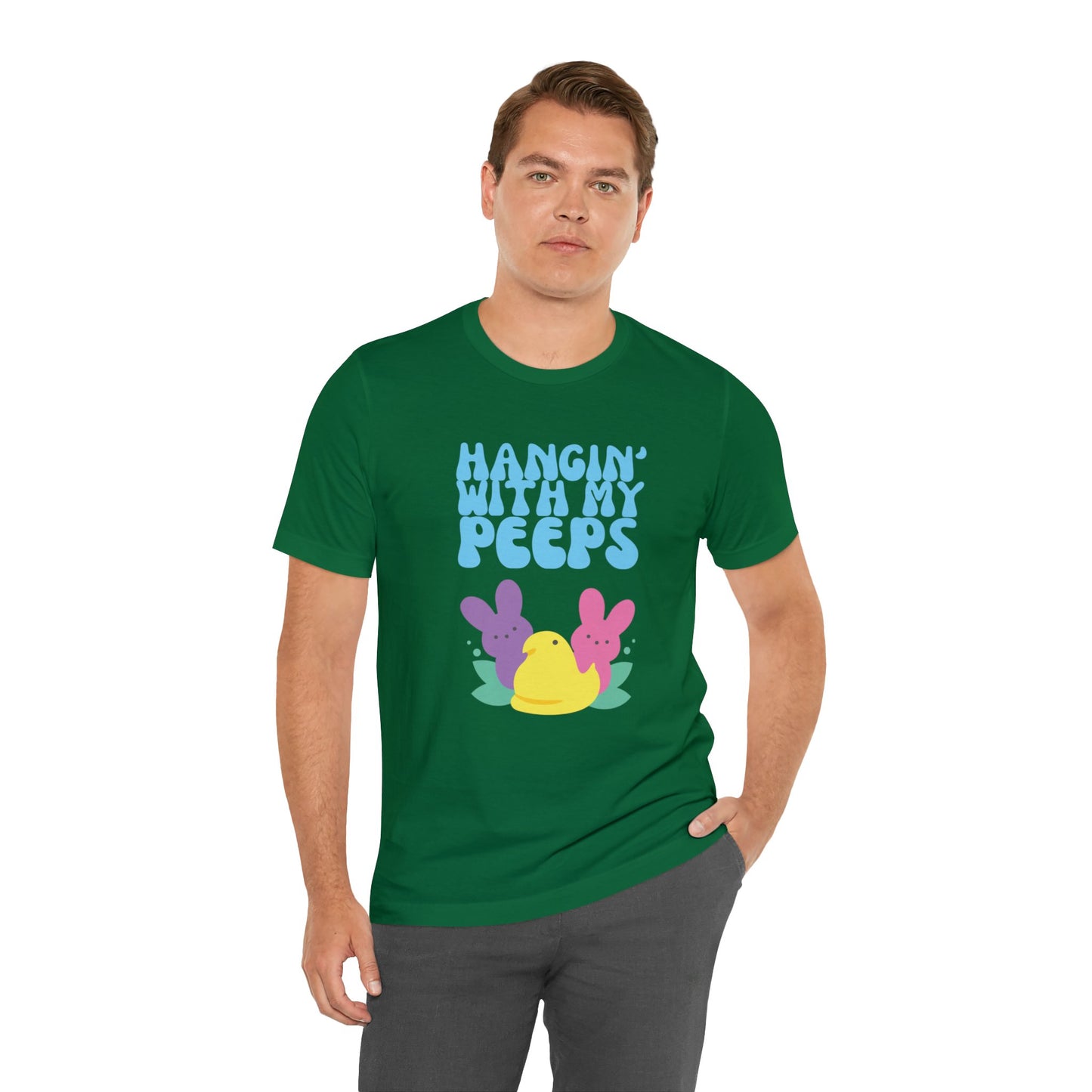 Hanging with My Peeps Jersey Short Sleeve Tee