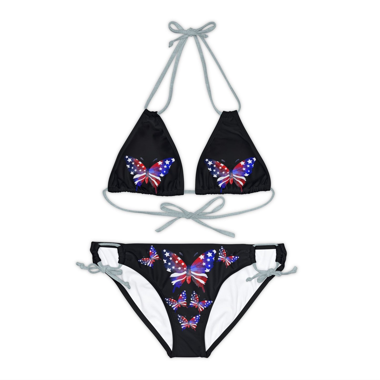 USA Born and Raised Strappy Bikini Set