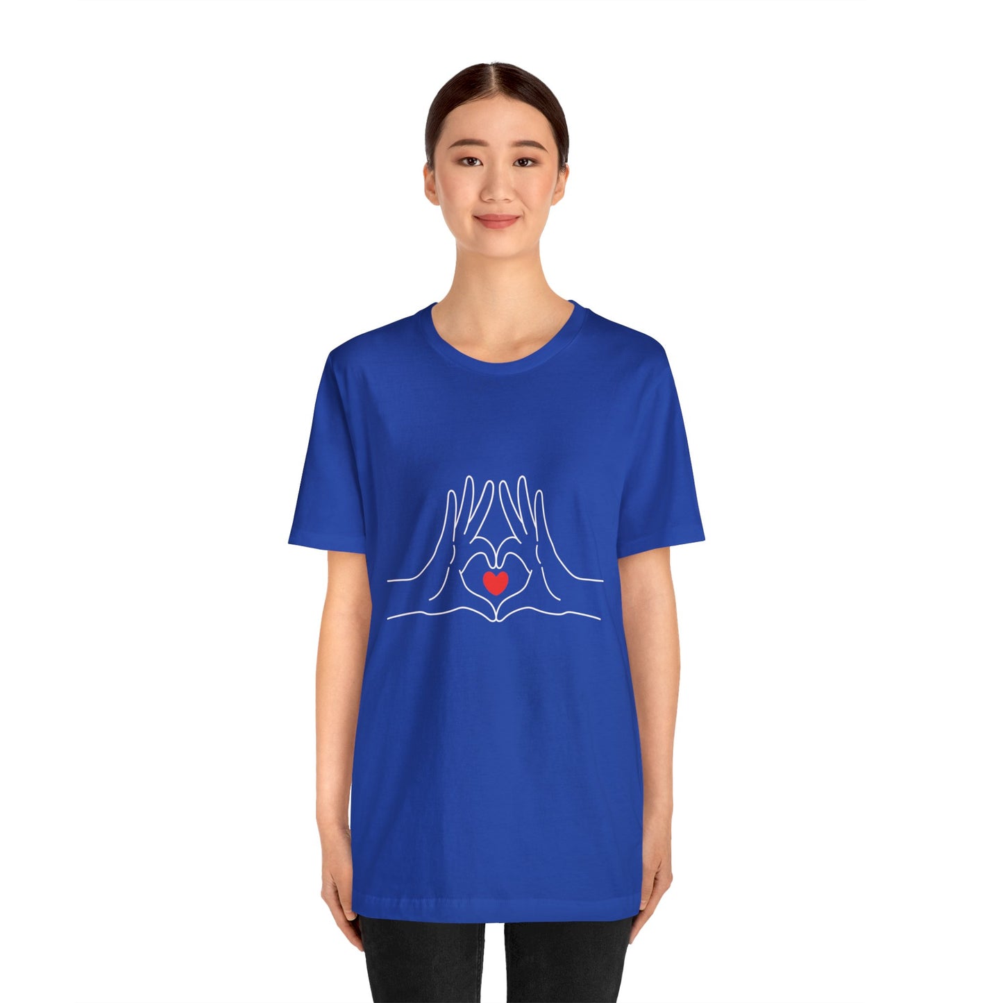 Love Hands Jersey Short Sleeve Tee