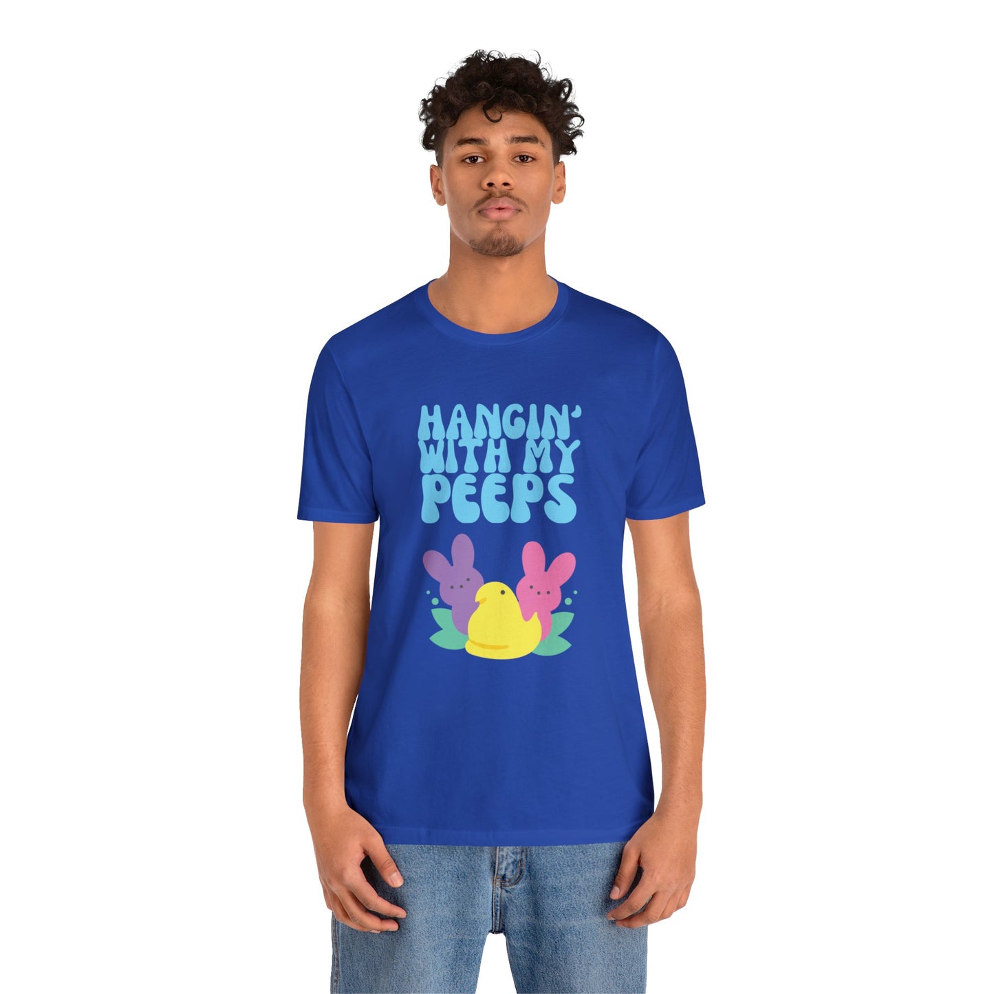 Hanging with My Peeps Jersey Short Sleeve Tee