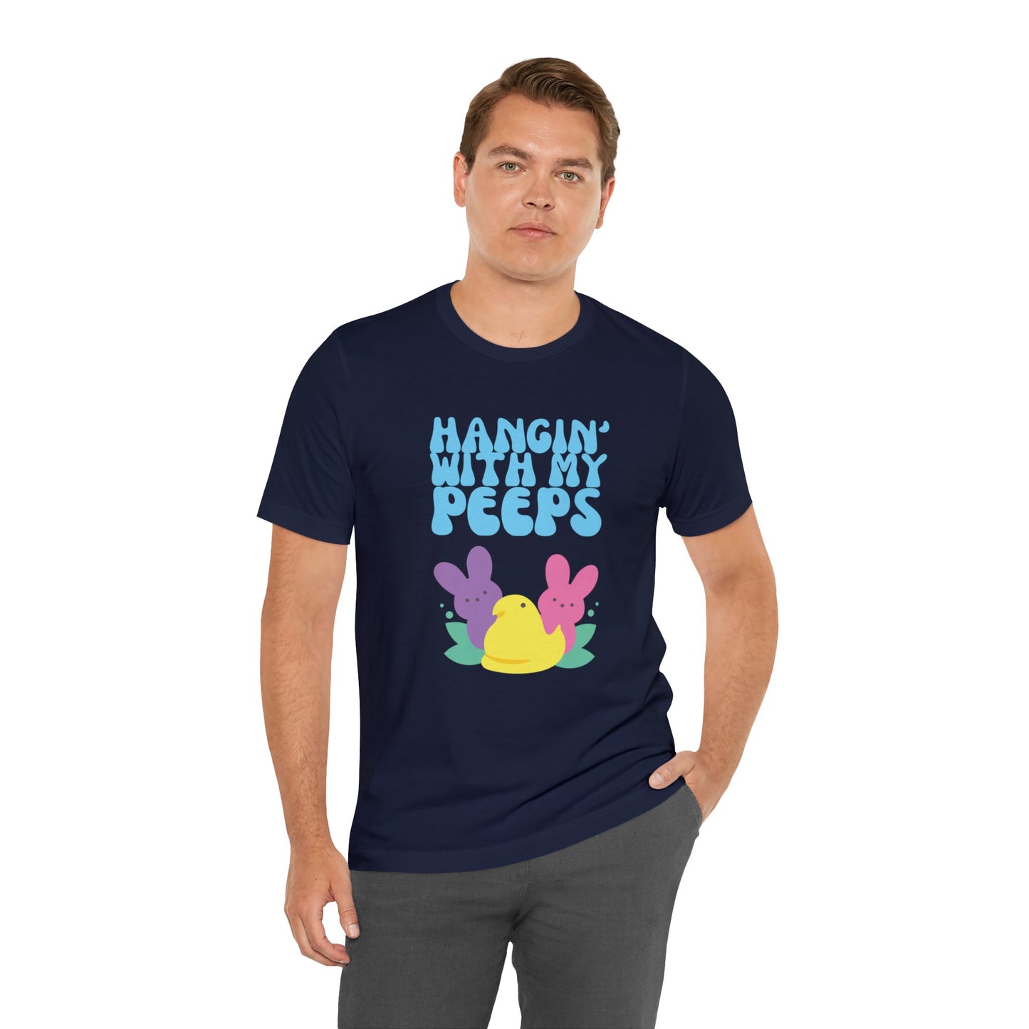 Hanging with My Peeps Jersey Short Sleeve Tee