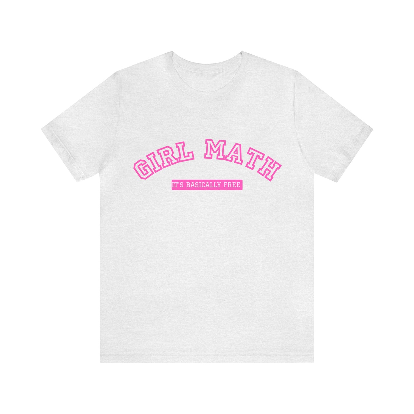 Girl Math Short Sleeve Tee