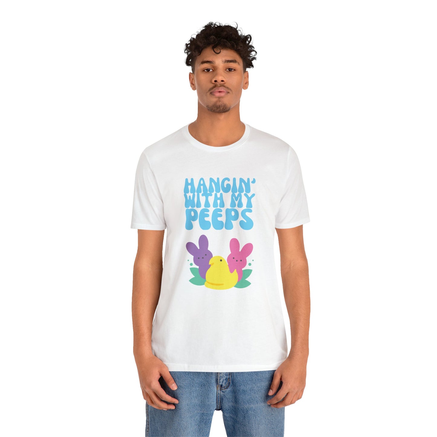Hanging with My Peeps Jersey Short Sleeve Tee