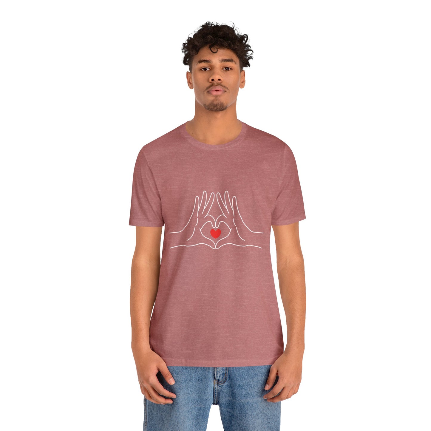Love Hands Jersey Short Sleeve Tee