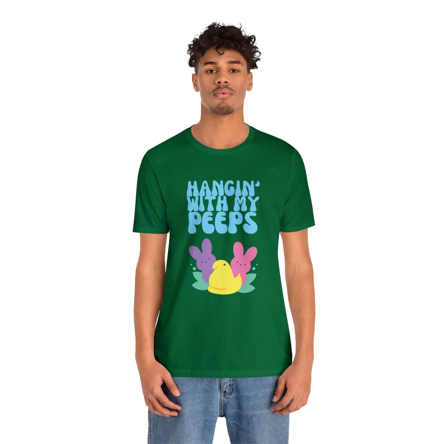 Hanging with My Peeps Jersey Short Sleeve Tee
