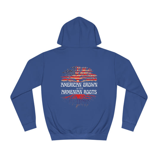 American/Armenian Unisex College Hoodie