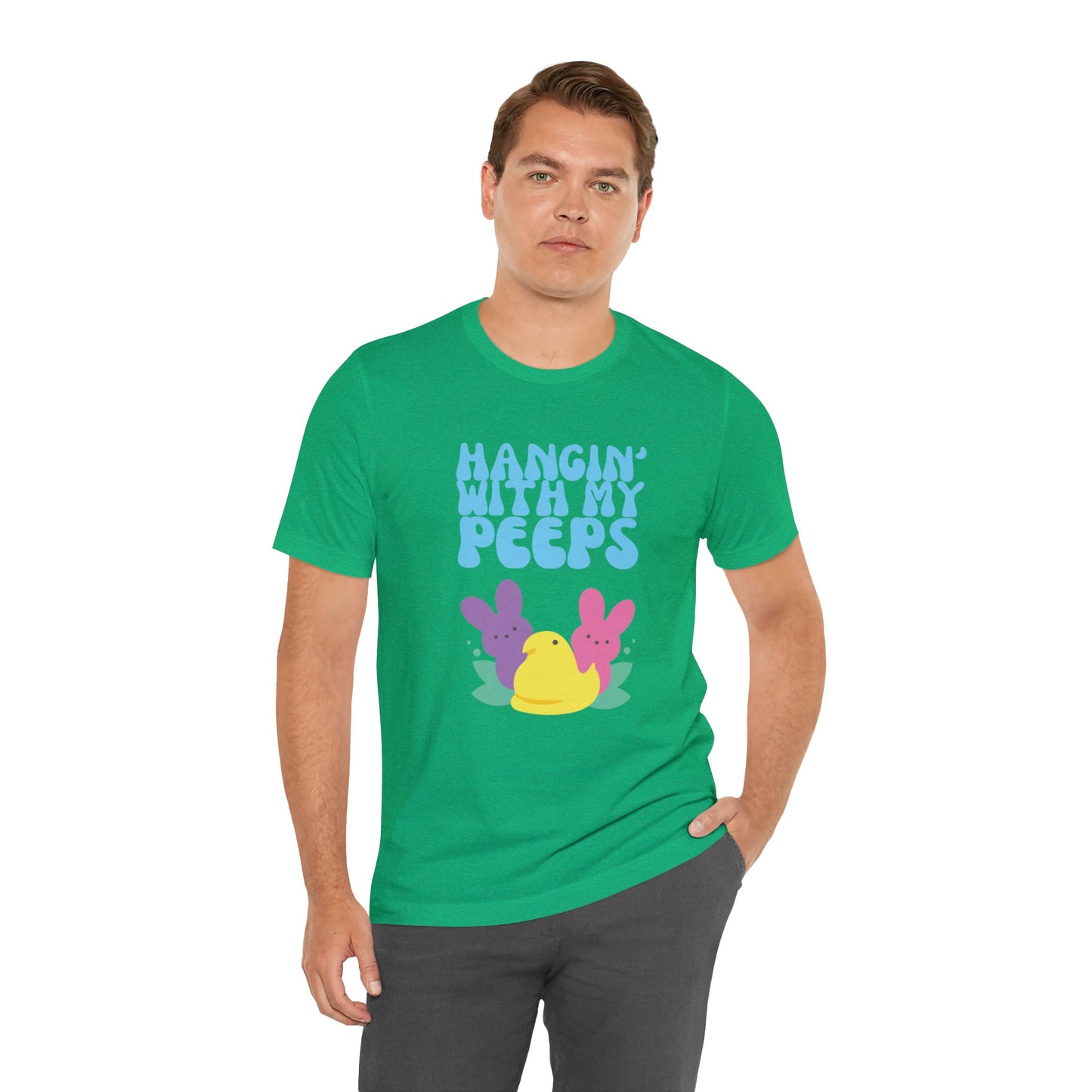 Hanging with My Peeps Jersey Short Sleeve Tee