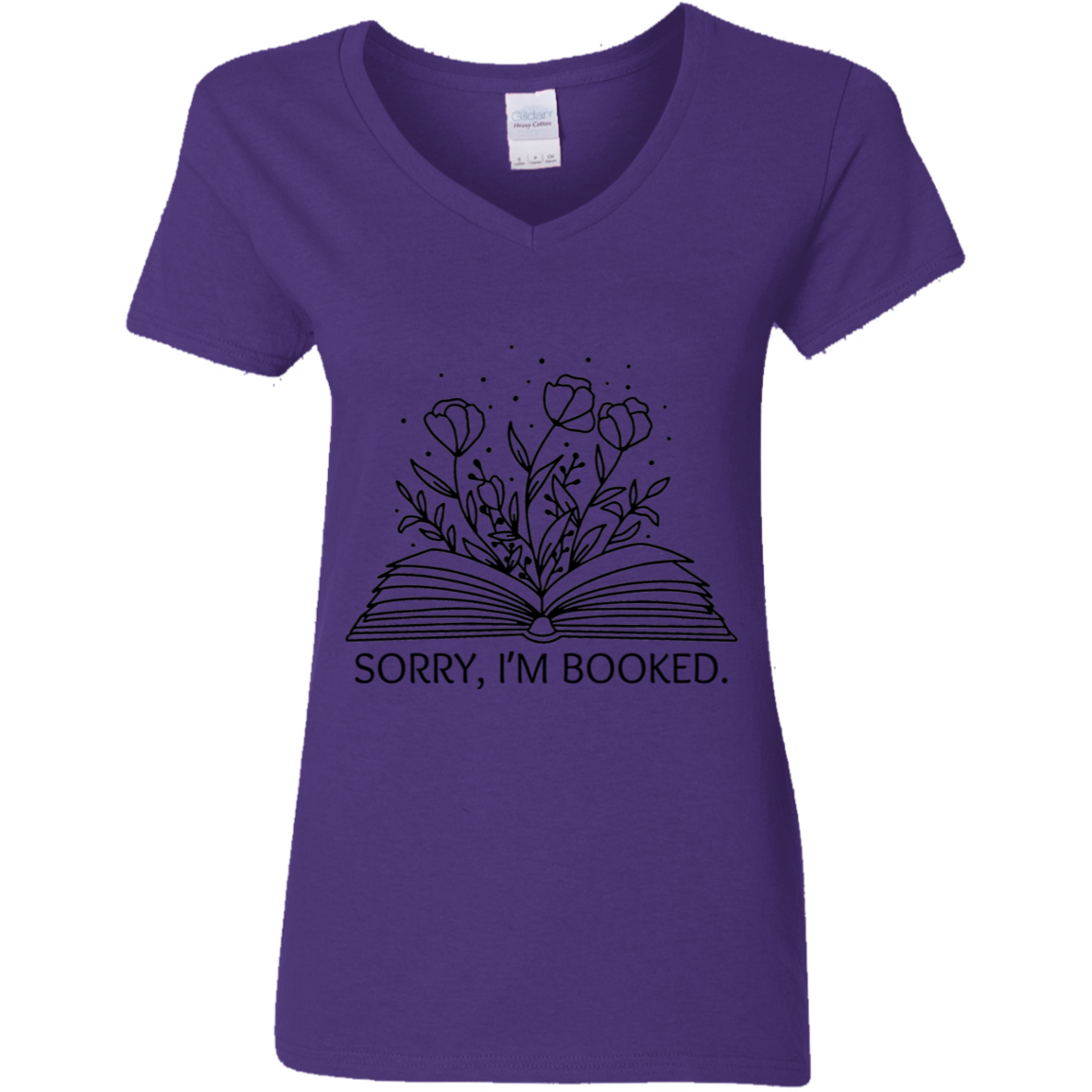 Sorry I'm Booked V-Neck T-Shirt