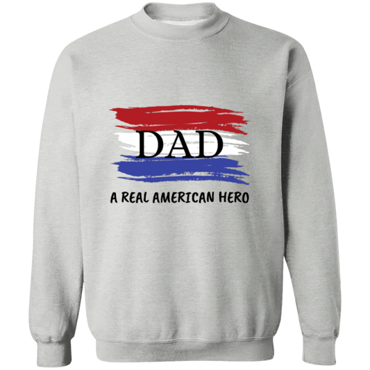 Dad Hero Pullover Sweatshirt