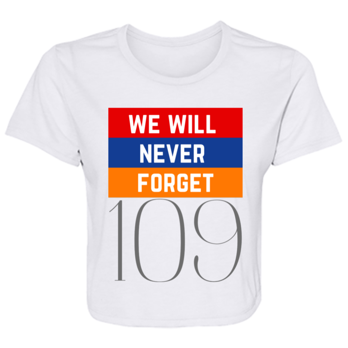 Never Forget Cropped Tee