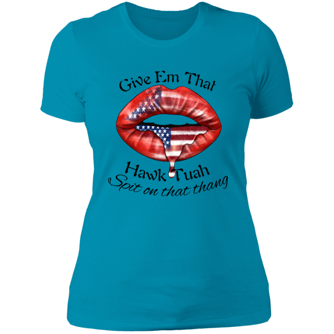 Hawk Tuah  Ladies' Boyfriend T-Shirt