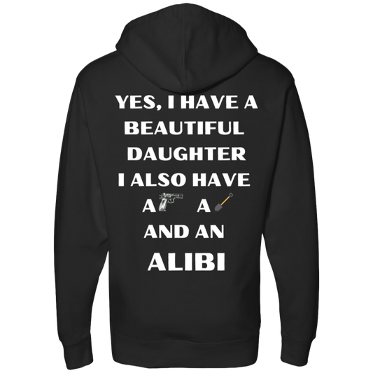 One Beautiful Daughter Hooded Sweatshirt