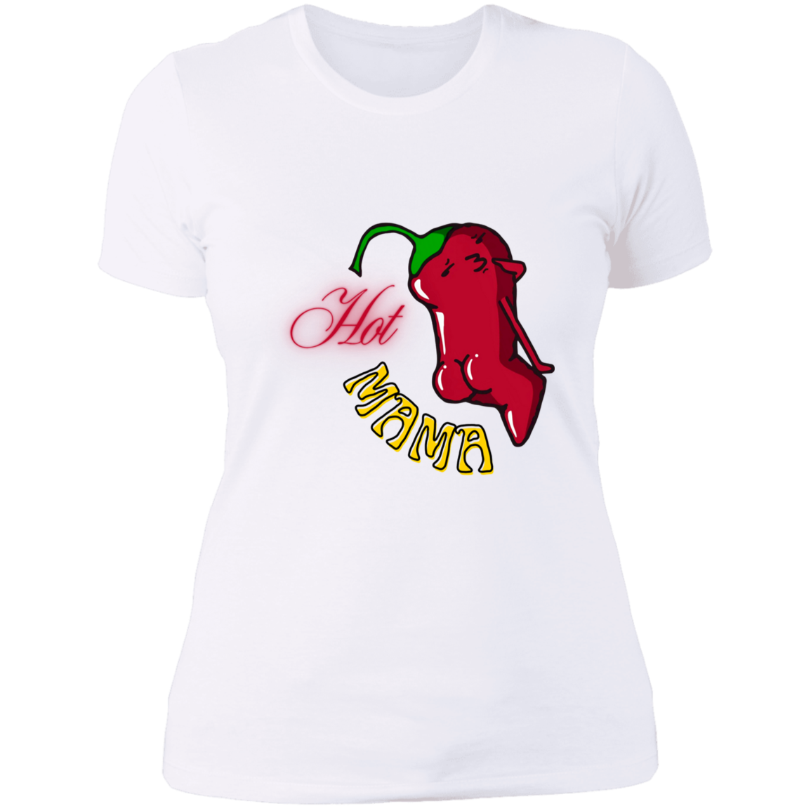 Hot Mama Pepper Ladies' Boyfriend T-Shirt