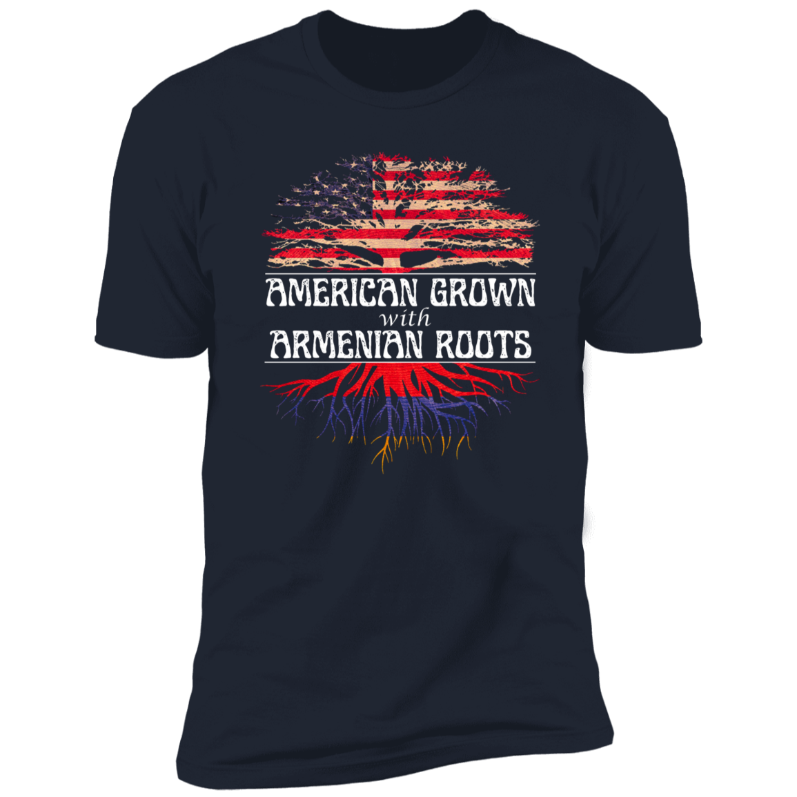 American/Armenian  Short Sleeve Tee