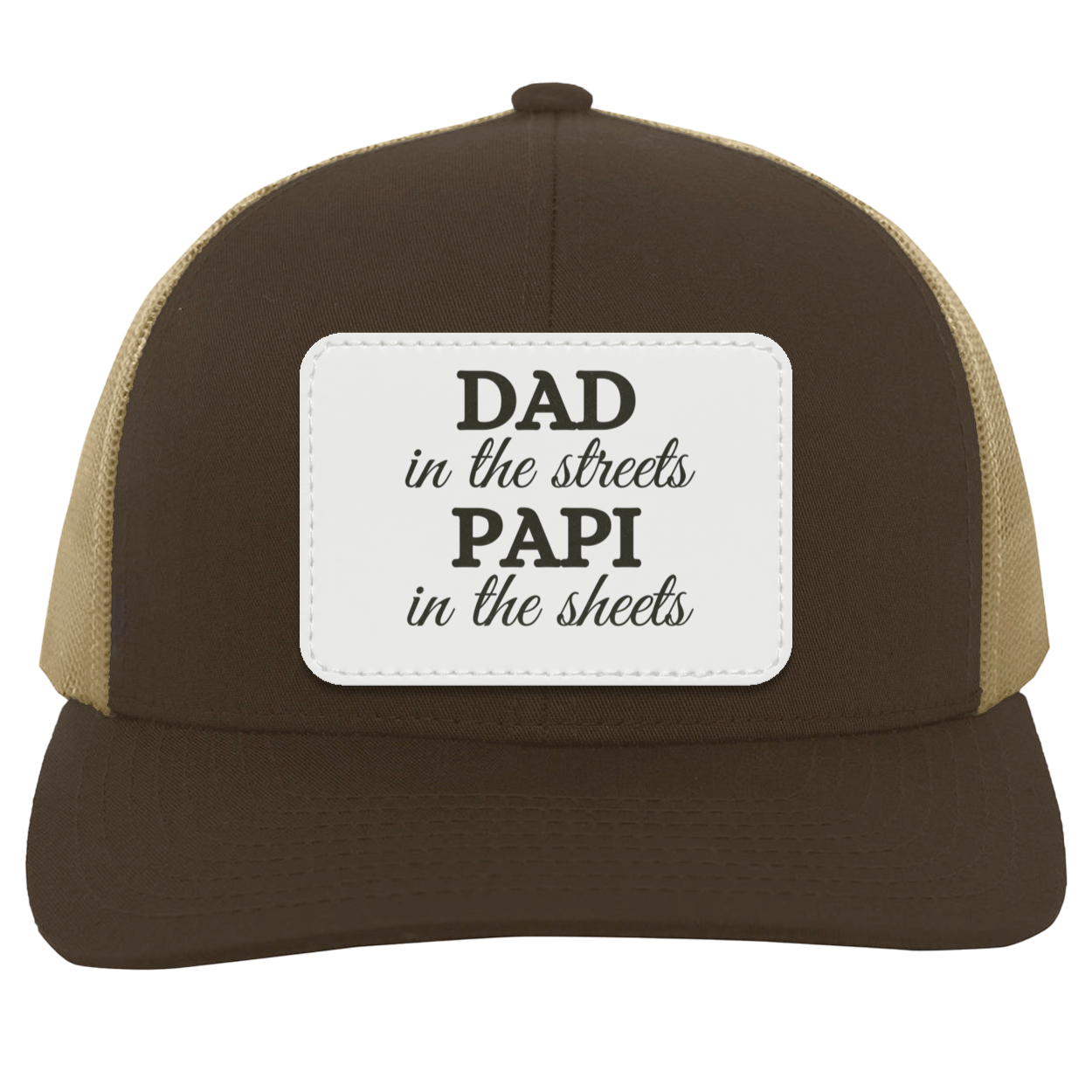 Papi in the sheets Trucker Snap Back - Patch